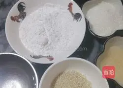 Illustration of how to make wife cake 1