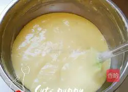 Illustration of how to make chiffon cake 19