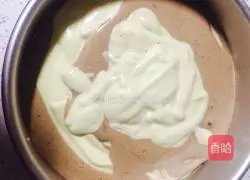 Two-color chiffon cake recipe 13