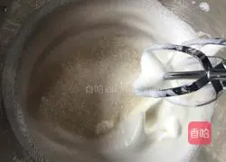 Marble texture Illustration of how to make chiffon cake 8