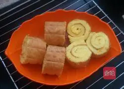 Pumpkin Honey Cake Roll Recipe Illustration 21