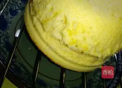 Illustration of how to make small cream cake (simple version) 15