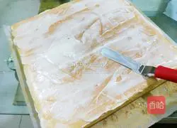 Illustration of how to make raisin cake rolls 16