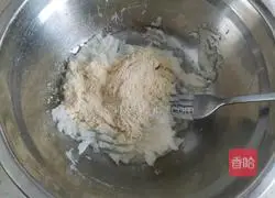 Illustration of how to make cranberry yam pancakes 4