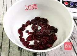 Illustration of how to make cranberry cookies 2