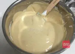 Coffee Vanilla Cocoa Flavor Chiffon Cake Recipe Illustration 10