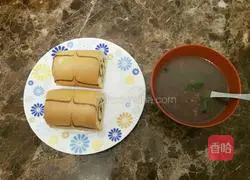 Chiba pattern cake roll recipe illustration 5
