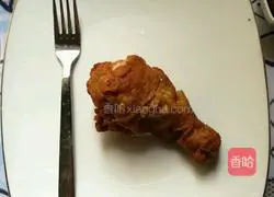 Breakfast Sima Pancakes Illustration of how to make chicken legs and kiwi fruit 9