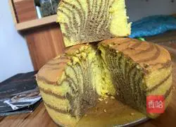 Marbled Chiffon Cake Recipe Illustration 19