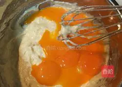 Illustration of how to make orange and tiger skin cake rolls 5