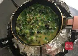 Vegetable Omelette Illustration of how to do it 3