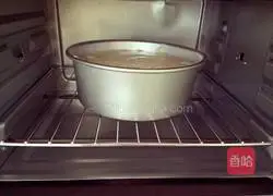 Illustration of how to make chiffon cake (eight inches) 15