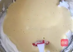 Illustration of how to make meat floss cake rolls 10