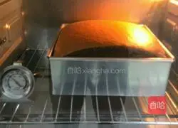 Illustration of how to make 10-inch coffee sponge cake 12