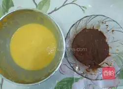 Two-color chiffon cake recipe 11