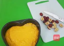 Illustration of how to make pumpkin hair cake 13