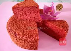 Red Velvet 8 Inch Illustration of how to make chiffon cake 26