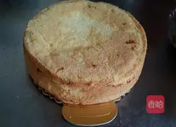 Illustration of how to make fruit cream cake 2