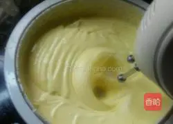 Illustration of how to make French sponge cake 1