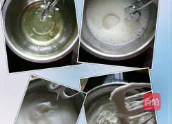 Illustration of how to make chiffon cake 5