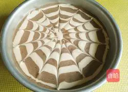 Zebra pattern chiffon cake recipe 15