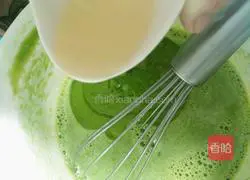 Green chiffon cake recipe 6