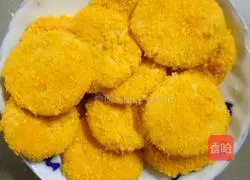 Illustration of how to make sweet potato cake 4