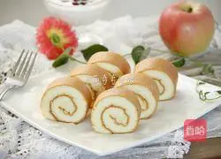 Illustration of how to make original cake rolls 17