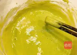 Illustration of how to make pea muffins 7