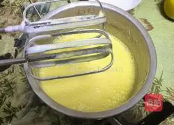 Illustration of how to make chiffon cake square mold 6