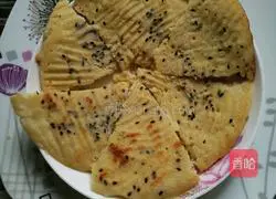 N ways to make Sima cakes.Illustration of how to make sesame Sima cakes 5