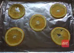 Illustration of how to make orange cake roll 2