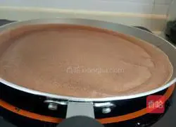 Hazelnut cream filled chocolate layer cake (6 inches) illustration 6