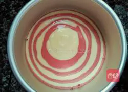 Patterned chiffon cake (six-inch) recipe illustration 12