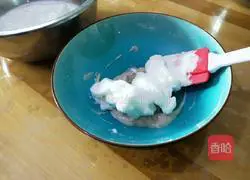 Illustration of how to make blueberries and dissolved beans 8