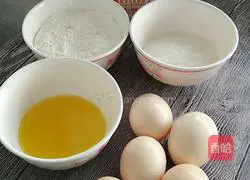 Illustration of how to make eight-inch chiffon cake 1