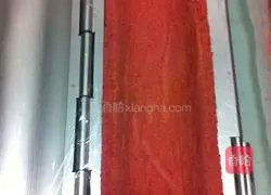 Honey Bean Matcha Red Velvet Cake Roll Recipe Illustration 15