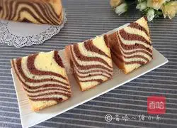 Zebra pattern chiffon cake recipe 22