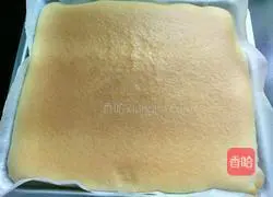 Illustration of how to make original cake rolls 15