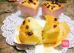  Illustration of how to make red date paper cup chiffon cake 16