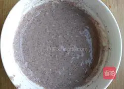 Vegetable purple rice cake recipe 1