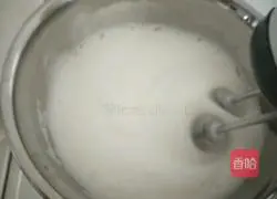 Latte art chiffon cake (baking pan method) illustration 9