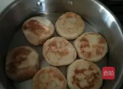 Illustration of how to make peanut butter sesame cakes with grape seed oil particles 8