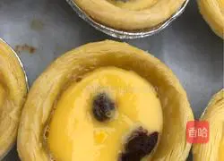 Illustration of how to make egg tarts 11