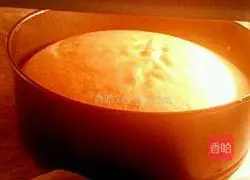 Eight-inch chiffon cake Illustration of practice 14