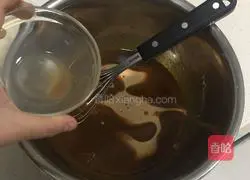 Coffee Vanilla Cocoa Flavor Chiffon Cake Recipe Illustration 5