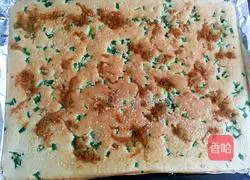 Illustration of how to make chive and meat floss cake rolls 13