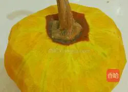 Illustration of how to make steamed pumpkin cake 1