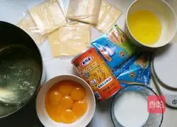 Cheese-popped ancient cake Practice illustration 3