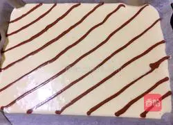 Illustration of how to make pattern cake rolls 16